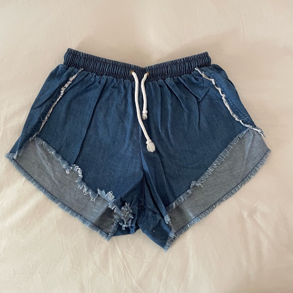 “Jean” flowy shorts